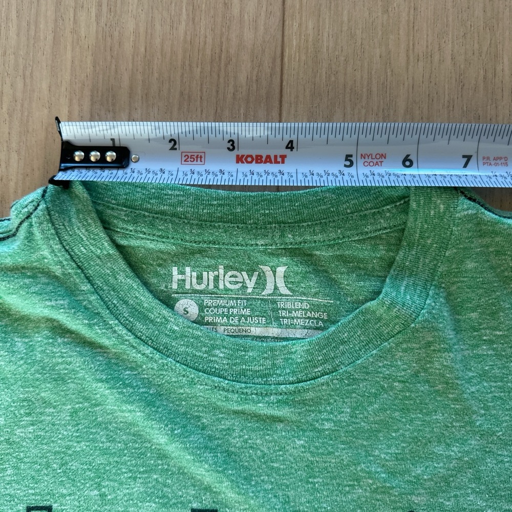 HURLEY small, tri blend T-shirt: poly, cotton and rayon - Picture 5 of 5